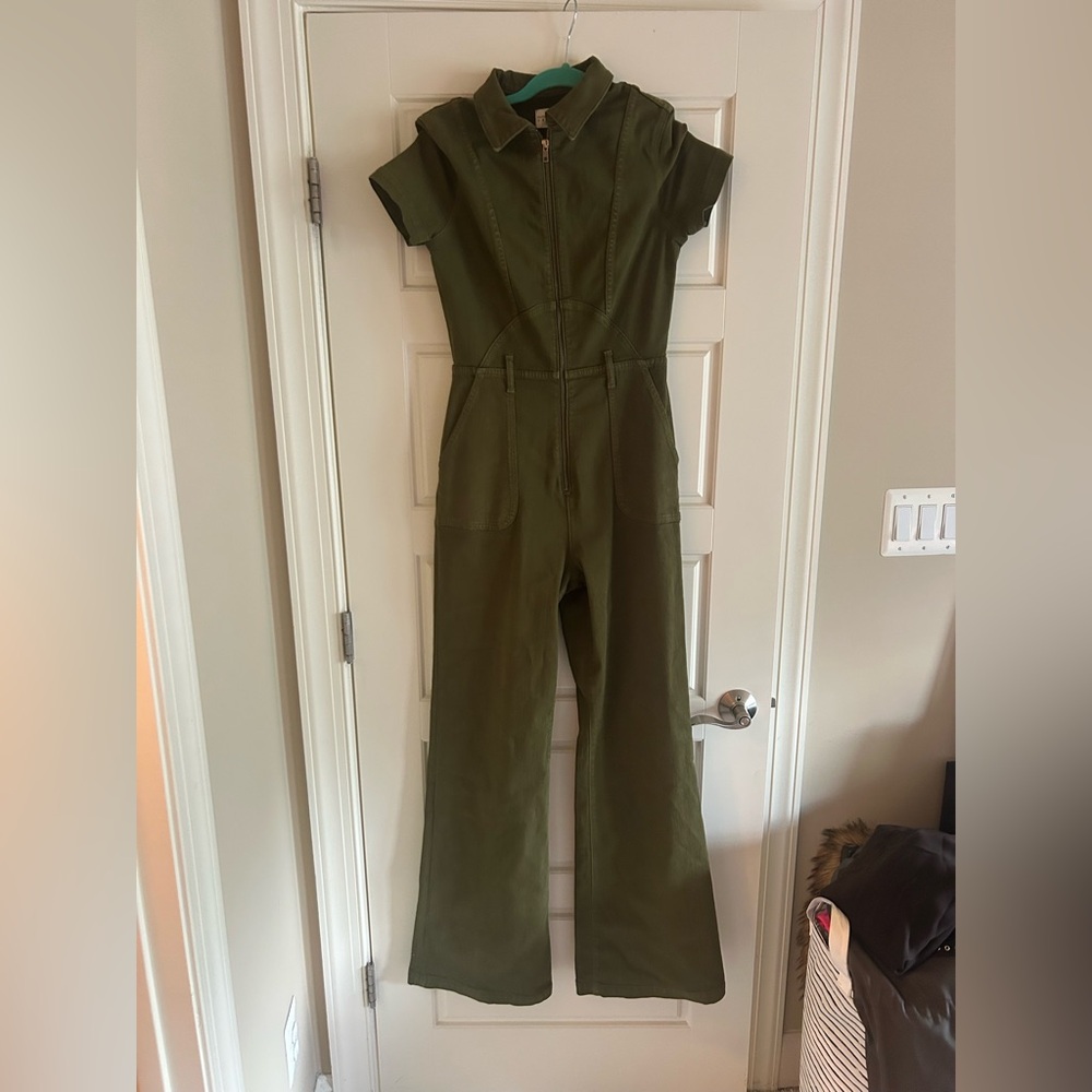 Alice + Olivia Forest Green Jumpsuit